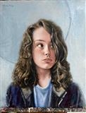 Miles by Matthew Hickey, Painting, Oil on canvas