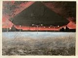 Purgatory Lot by Matthew Hickey, Painting, Oil on Linen