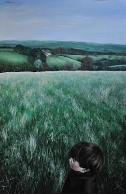 Warksfield Head by Matthew Hickey, Painting, Oil on canvas